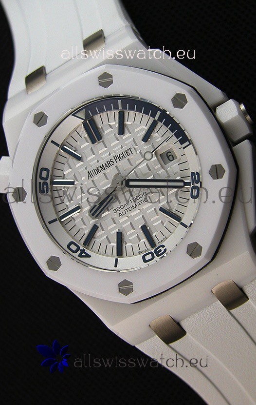 Audemars Piguet Royal Oak Offshore Diver Scuba Swiss Ceramic Watch Ultimate 2018 Updated Version