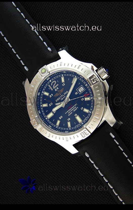 Breitling Chronometre COLT 41 Blue Dial Swiss Automatic Replica Watch 
