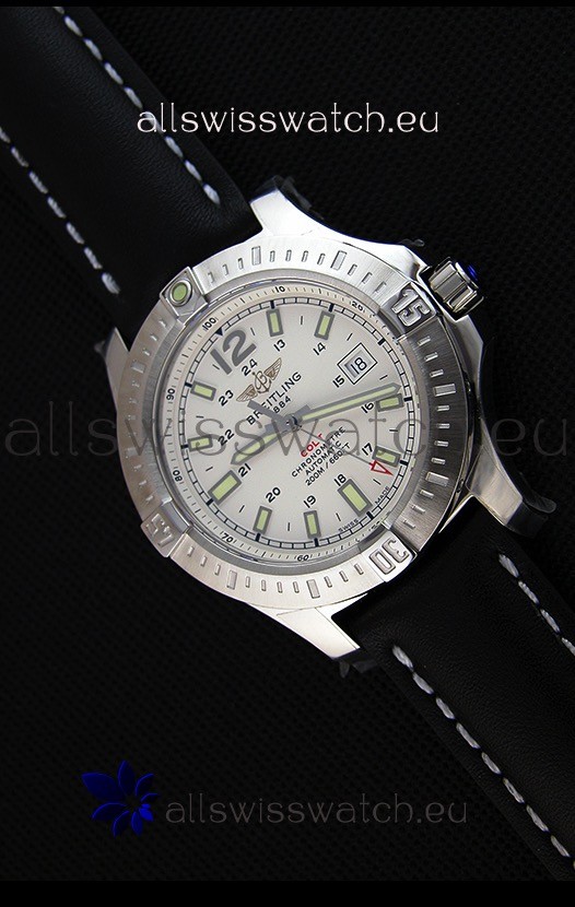 Breitling Chronometre COLT 41 White Dial Swiss Automatic Replica Watch 