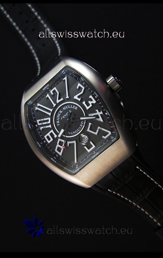 Franck Muller Vanguard V45 Titanium Swiss Replica Watch 1:1 Mirror Replica Edition