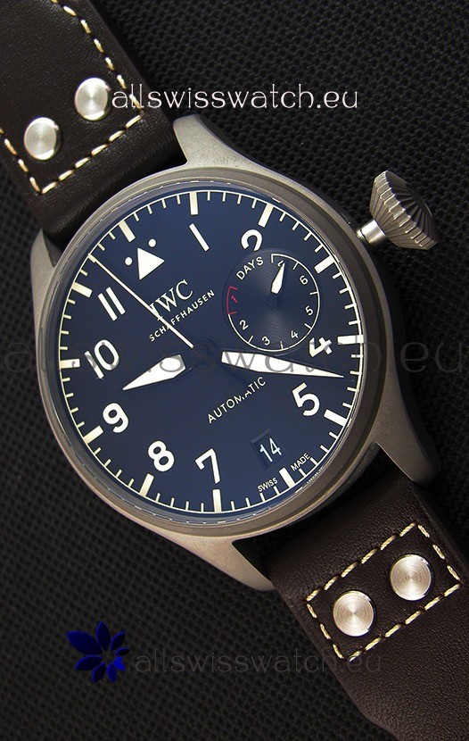 IWC Big Pilot's IW501004 Heritage Titanium Swiss - Functional Power Reserve 1:1 Mirror Replica
