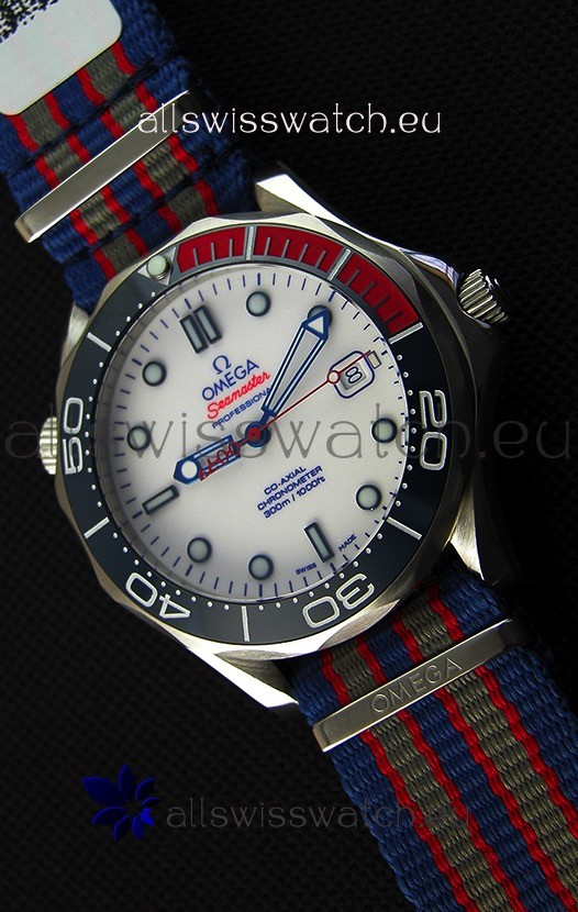 Omega Seamaster Diver 300M 007 Commander's Limited Edition Swiss 1:1 Mirror Replica Watch