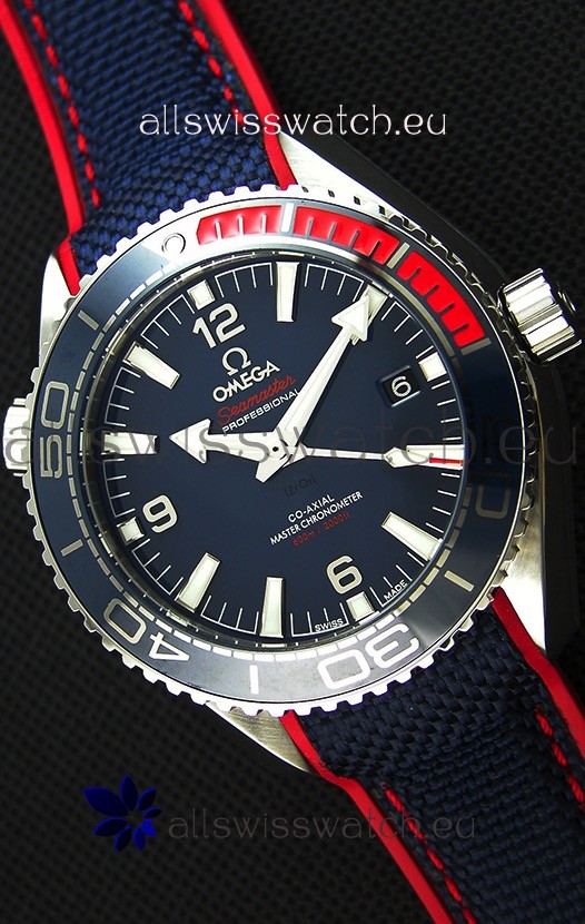 Omega Seamaster Planet Ocean Pyeong Chang 2018 Swiss Replica 1:1 Mirror Edition