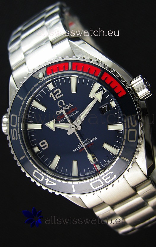 Omega Seamaster Planet Ocean Pyeong Chang 2018 Swiss Replica 1:1 Mirror Edition