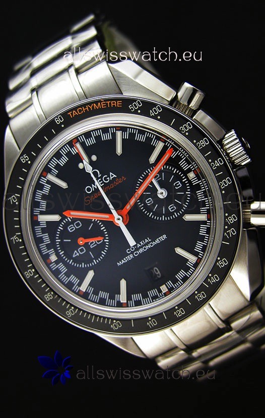 Omega Speedmaster Racing Co-Axial Master Chronograph Swiss Replica Watch Black Dial