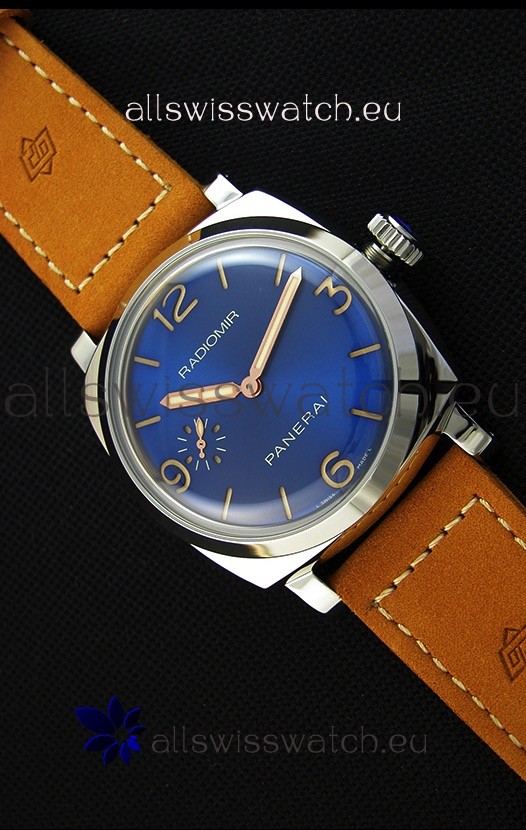 Panerai Radiomir PAM690 1940 Steel Blue Dial Swiss Replica 1:1 Mirror Watch 