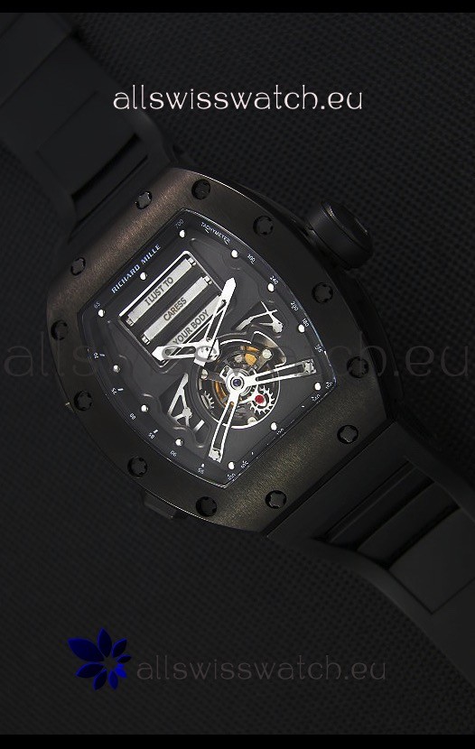 Richard Mille RM069 Tourbillon Erotic PVD Case Replica Watch 
