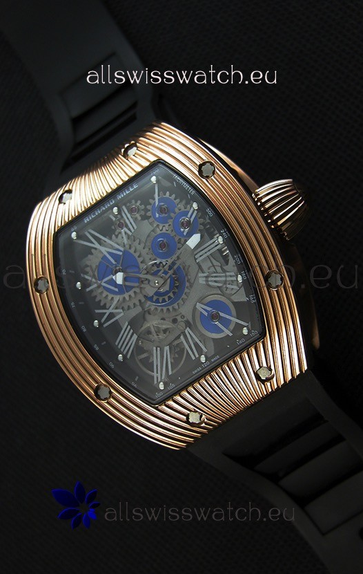 Richard Mille RM 018 Tourbillon Hommage A Boucheron Swiss Watch Rose Gold Case