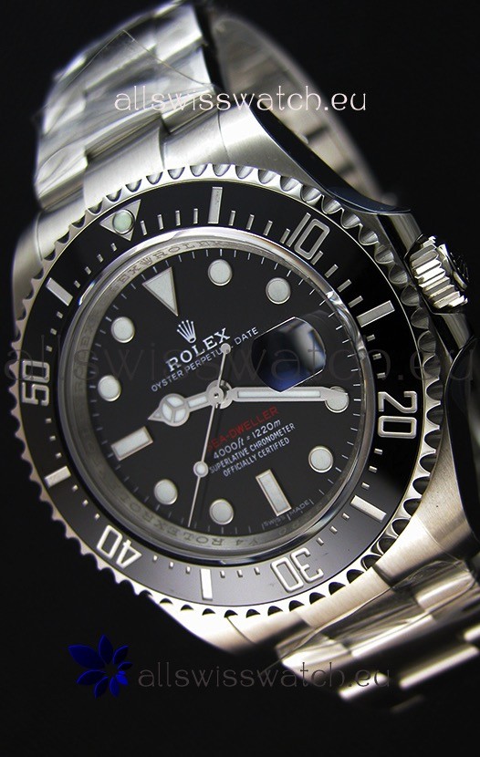 Rolex Sea-Dweller 50h Anniversary REF# 126600 Swiss Replica 1:1 Mirror - Ultimate 904L Steel Watch 