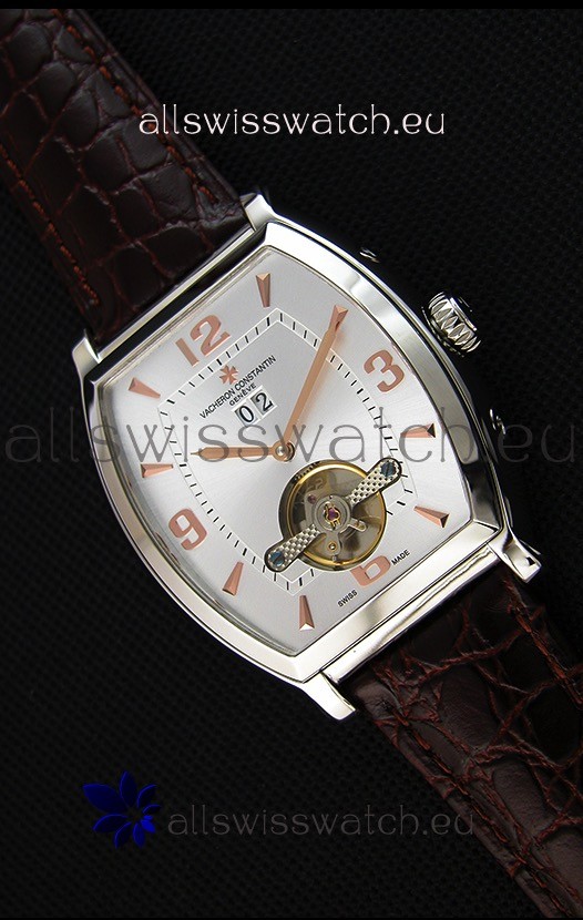 Vacheron Constantin Malte Japanese Tourbillon Replica Watch White Steel Dial