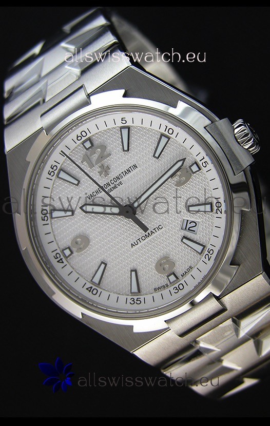 Vacheron Constantin Overseas White Dial Swiss Replica Watch 