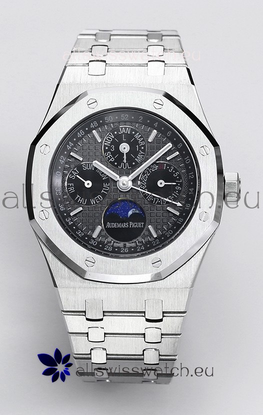 Audemars Piguet Royal Oak Perpetual Calendar Swiss Replica 904L Steel - Grey Dial 