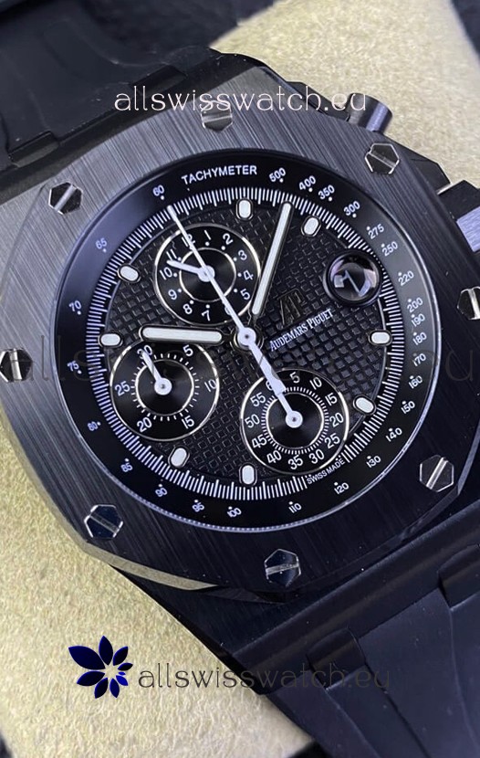 Audemars Piguet Royal Oak Offshore Black Ceramic Casing Chronograph Black Dial Watch - Cal. 4404 Movement