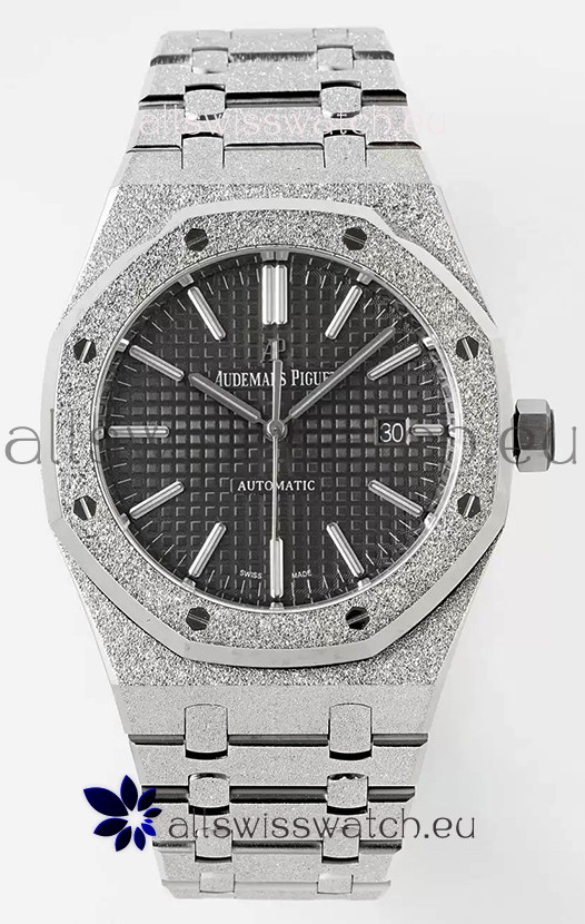Audemars Piguet Royal Oak 15410BC 41MM Grey Dial 904L Steel CALIBRE 3120 Movement 1:1 Mirror Replica