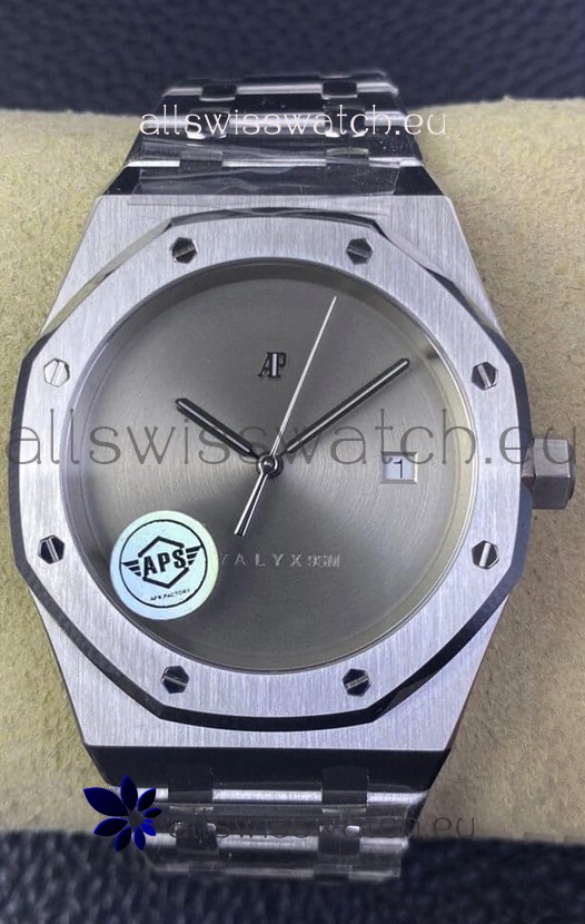 Audemars Piguet Royal Oak 1017 ALYX 9SM Edition Swiss Replica Watch - Dark Grey Steel Dial 