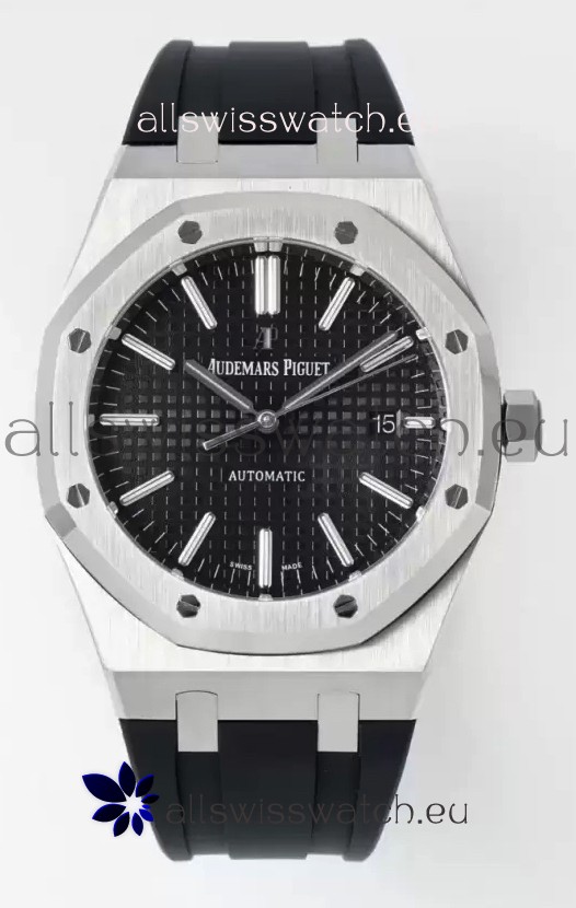 Audemars Piguet Royal 15400 41MM Black Dial 904L Steel CAL.3120 Movement 1:1 Mirror Replica