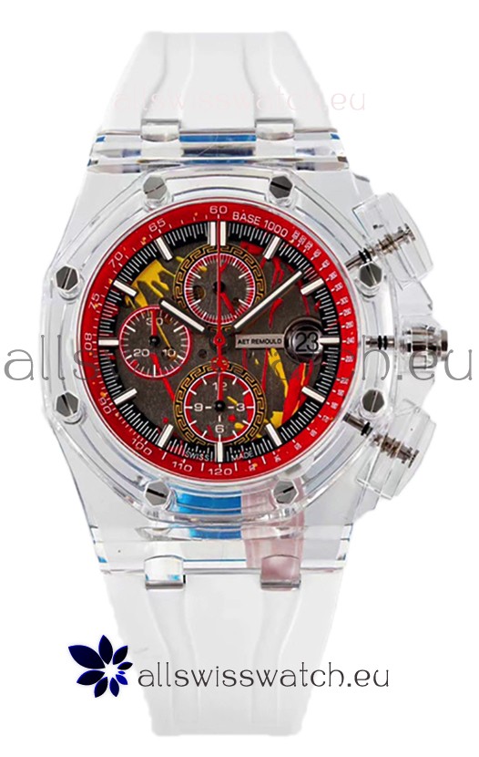 Audemars Piguet Royal Oak Offshore AET Remould LOCHAGOS Sapphires Casing Swiss Replica Watch 