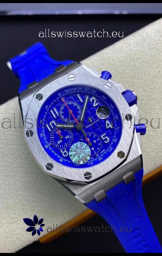 Audemars Piguet Royal Oak Offshore Chronograph "Indigo Blue" 1:1 Mirror 904L Steel Watch