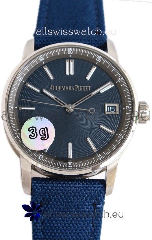 Audemars Piguet CODE 11.59 1:1 Mirror Swiss Replica Watch in Blue Dial 