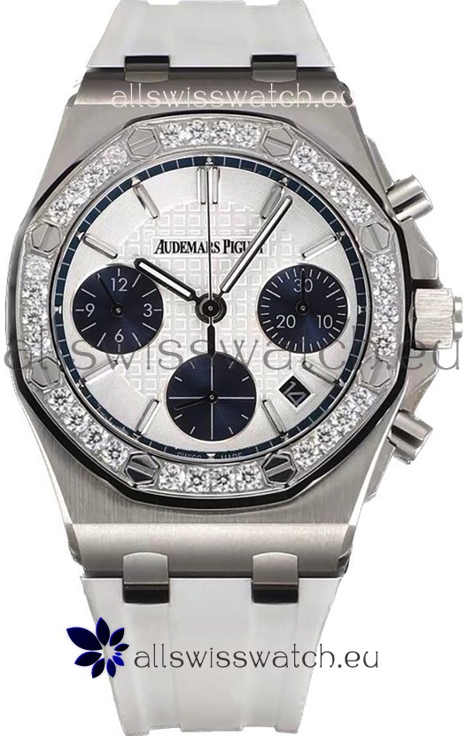 Audemars Piguet Royal Oak Offshore White Dial Chronograph 37MM - Swiss Replica Watch 