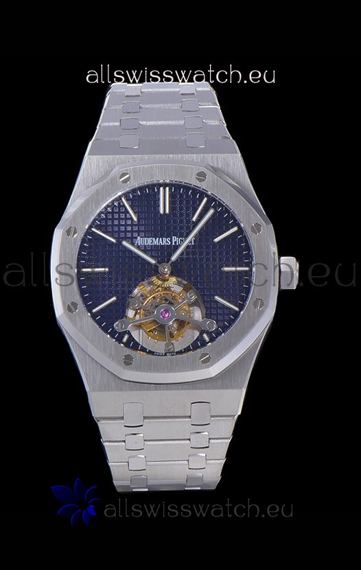 Audemars Piguet Royal Oak Tourbillon 41mm Blue Dial in 904L Steel Case