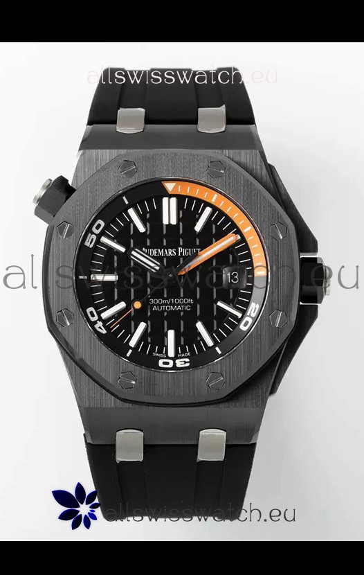 Audemars Piguet Royal Oak Offshore Ceramic 1:1 Ultimate Swiss Replica Watch Black Dial Cal.3102 Movement