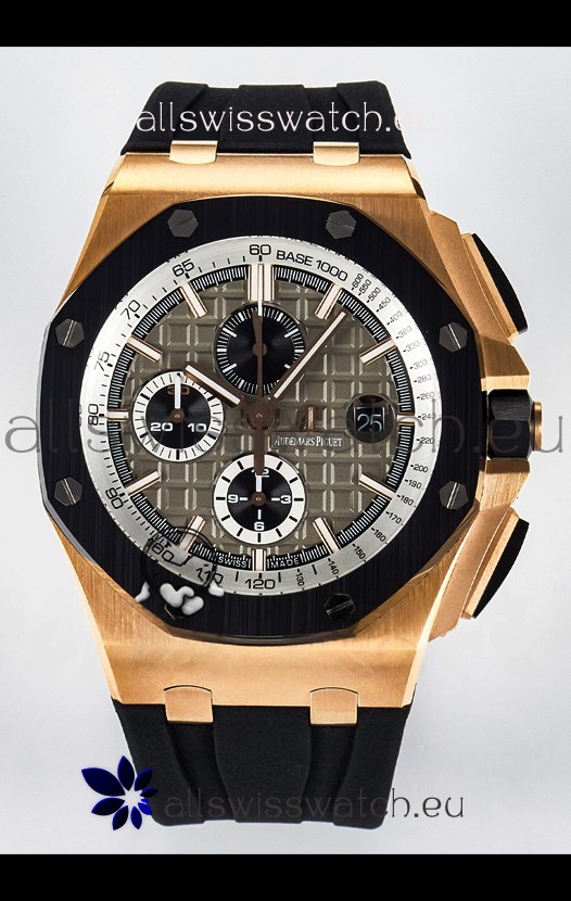 Audemars Piguet Royal Oak Offshore Pride of Germany 1:1 Super Clone Replica Watch - Rose Gold