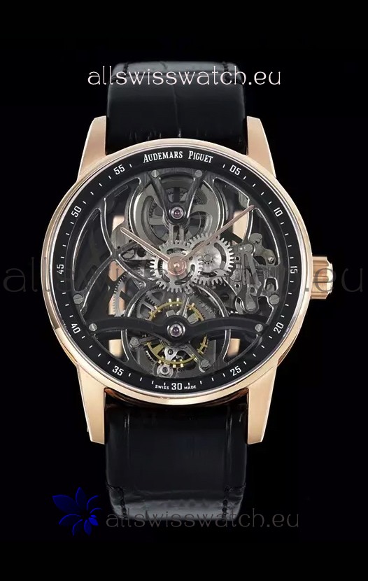 Audemars Piguet CODE 11.59 Openwork Dial Rose Gold Casing Superclone Watch