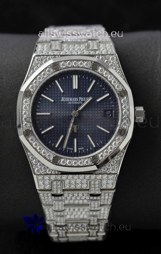 Audemars Piguet Royal Jumbo Oak Extra Thin IECED OUT Swiss Replica - 1:1 Mirror Replica Watch 904L Steel Casing