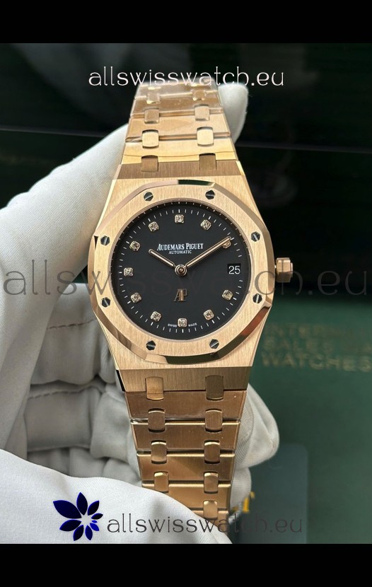 Audemars Piguet Royal Oak Jumbo Extra-Thin Rose Gold 1:1 Mirror Swiss Replica Watch