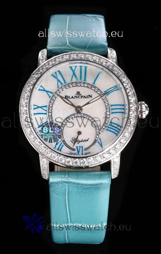 Blancpain Super Clone Lady Bird Colors Edition Watch in Stainless Steel Casing