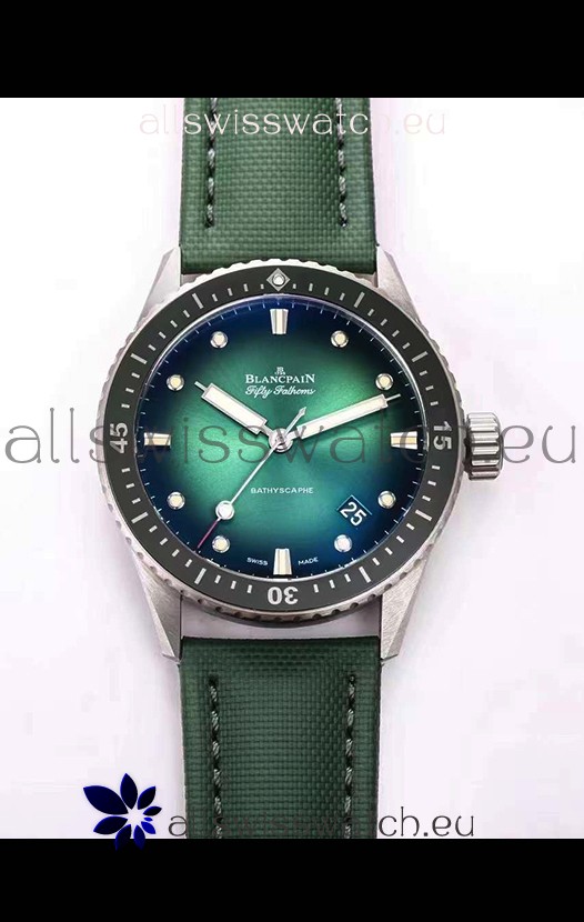 Blancpain Fifty Fathoms BATHYSCAPHE Edition TITANIUM Casing - 1:1 Mirror Replica Watch