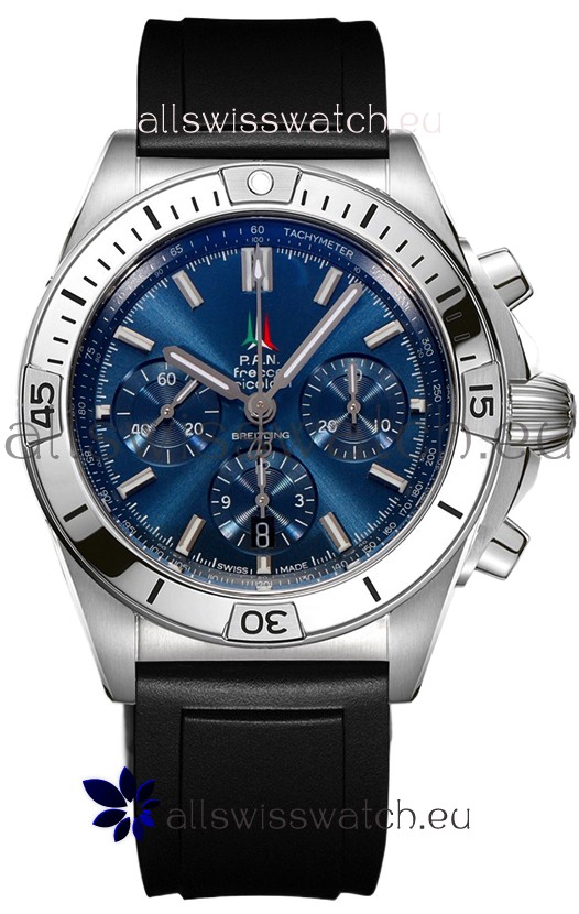 Breitling Chronomat B01 42 Edition Swiss 904L Steel Casing Blue Dial 1:1 Mirror Replica Watch