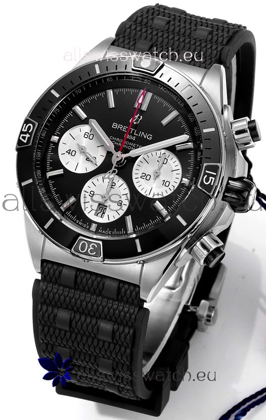 Breitling Chronomat B01 42 Edition Swiss 904L Steel Casing Black Dial 1:1 Mirror Replica Watch