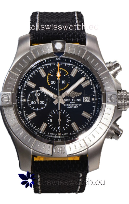 Breitling Avenger Bandit Black Dial 1:1 Mirror Swiss Replica Watch 