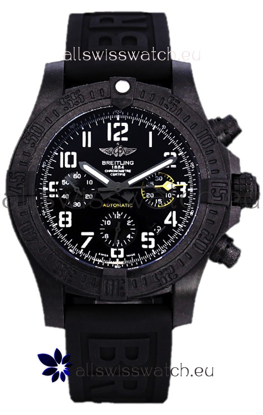 Breitling Avenger Hurricane Chronograph Black Dial - DLC Coating Swiss Replica Watch