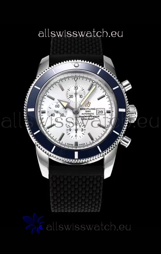 Breitling SuperOcean Heritage II 44MM White Dial Swiss Replica Watch 