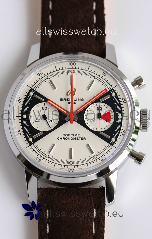 Breitling Top Time Edition Leather Strap 1:1 Mirror Swiss Replica Watch