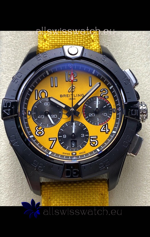 Breitling Super Clone Avenger B01 Chronograph 42 Night Mission 1:1 Mirror Swiss Replica Watch