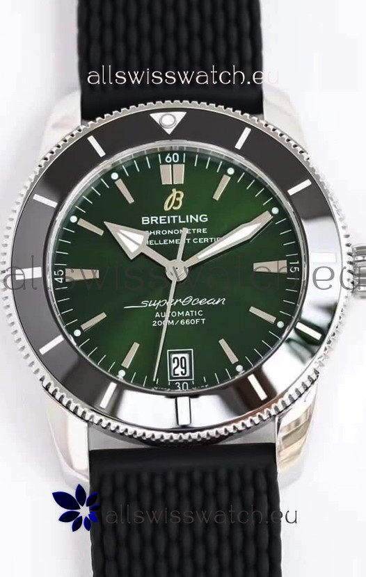 Breitling SuperOcean Heritage II B20 44MM Green Dial 1:1 Mirror Replica Watch 