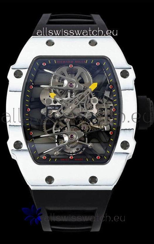 Richard Mille RM027-02 Rafael Nadal Genuine Tourbillon Movement 1:1 Mirror Replica Watch