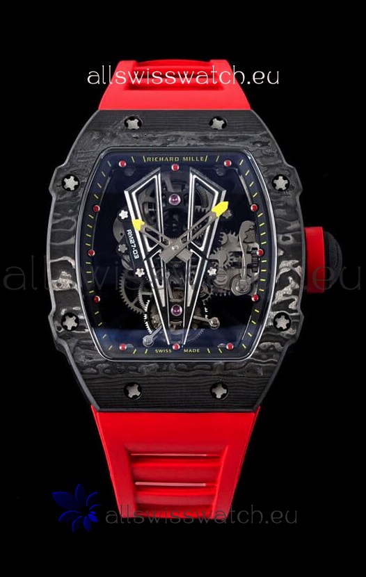 Richard Mille RM27-03 Rafael Nadal Genuine Tourbillon Movement 1:1 Mirror Replica Watch