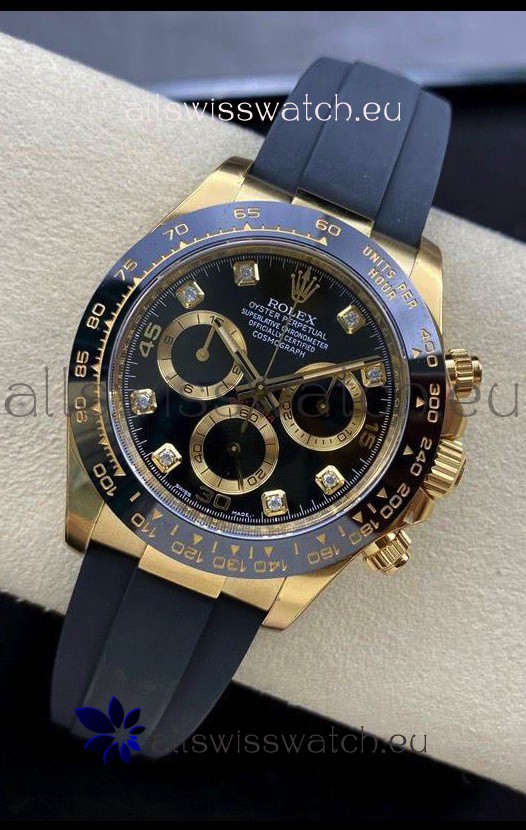 Rolex Cosmograph Daytona M116518LN-0078 Yellow Gold Original Cal.4130 Movement - 904L Steel Watch