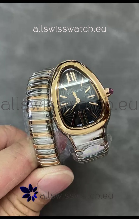 Bvlgari Serpenti Edition Two Tone Casing Watch in 1:1 Mirror Quality
