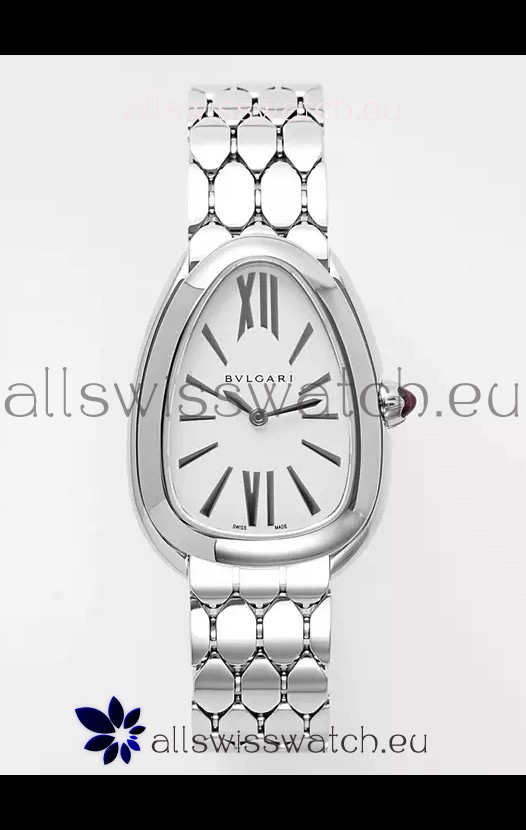 Bvlgari Serpenti Seduttori Edition in Stainless Steel Casing Super Clone Watch