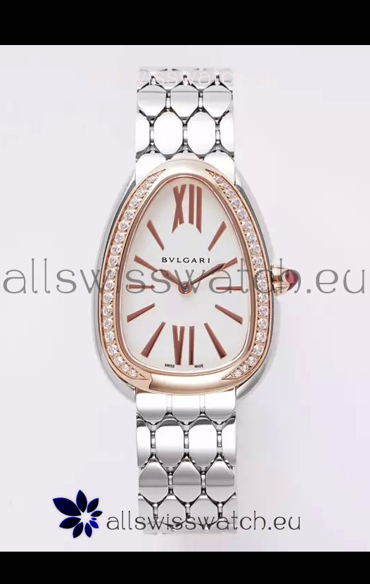 Bvlgari Serpenti Seduttori Edition in Steel Casing Super Clone Watch