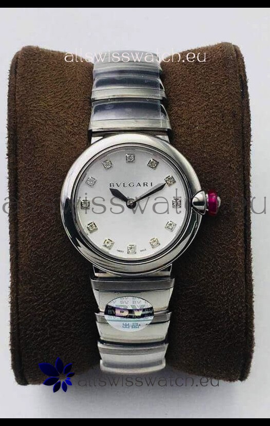 Bvlgari LVCEA Edition Watch in Stainless Steel - 1:1 Mirror Replica