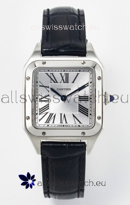 Cartier Santos Dumont 27.5MM Super Clone Edition Watch in Steel Casing