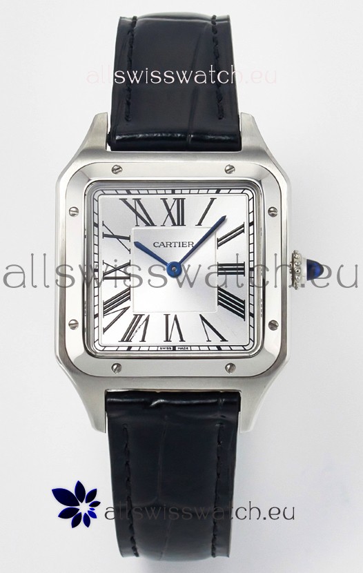 Cartier Santos Dumont 31.4MM Super Clone Edition Watch in Steel Casing