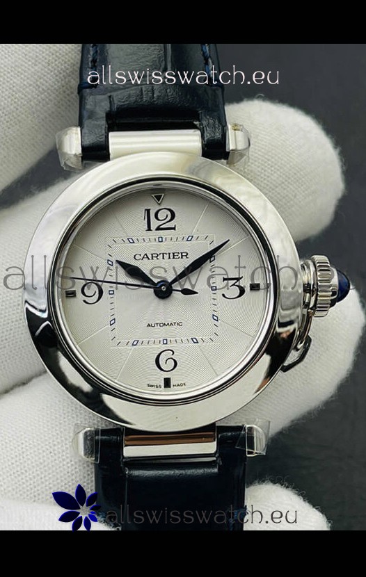 Pasha De Cartier Swiss Automatic 1:1 Mirror Quality 35MM Replica Watch 